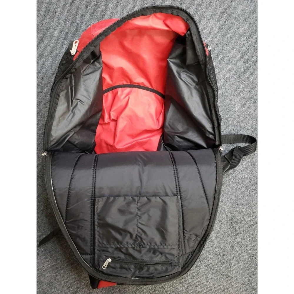 Nike Backpack Red Black Sports Tennis School Gym